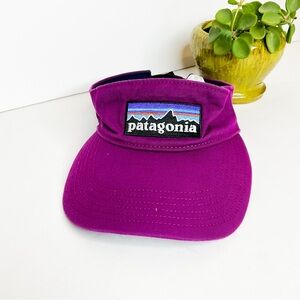 Vintage Patagonia Purple Visor Hat